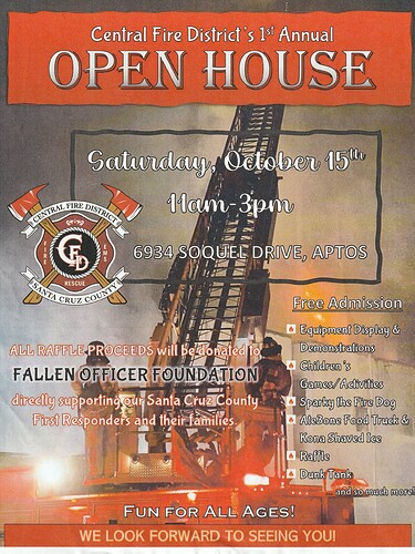 2022 10 12 Central Fire Open House