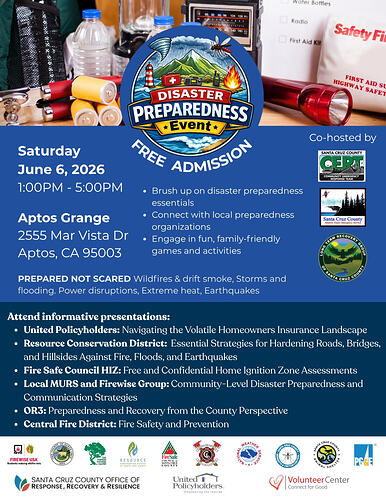 2026 06 06 Disaster Preparedness Event Grange