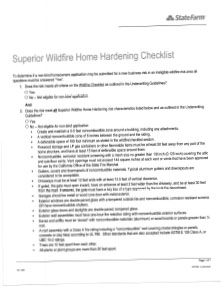 2022 02 State Farm Wildfire Home Hardening Checklist